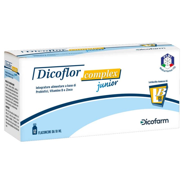 Dicoflor Complexe Junior Dicofarm 12 Flacons De 10ml