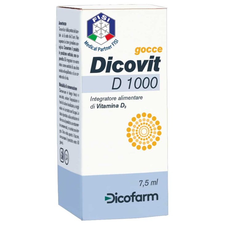 Dicovit D 1000 Gouttes Dicofarm 7.5ml