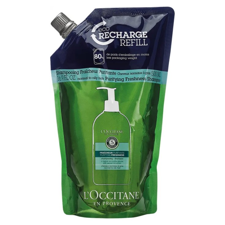 Eco Recharge Shampoing Pure Fraîcheur Aromachologie L'OCCITANE 500ml