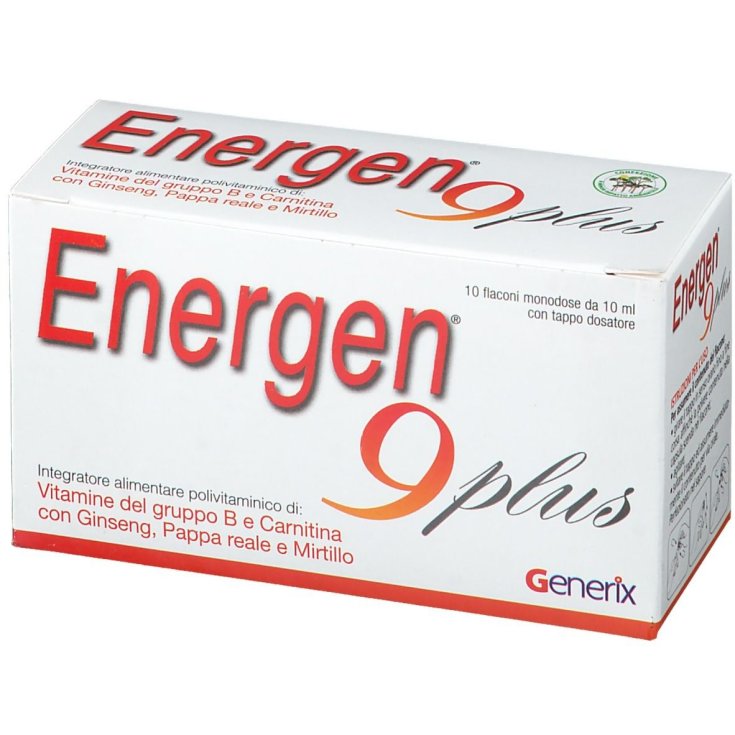 Energen® 9 Plus 10 Flacons De 10 ml