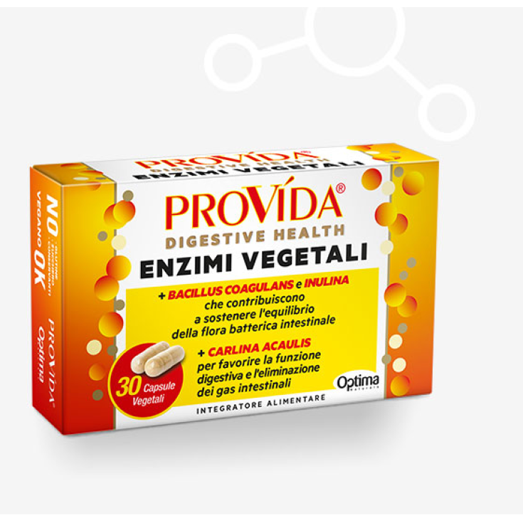 ProVída® Optima Naturals Enzymes Végétales 30 Gélules
