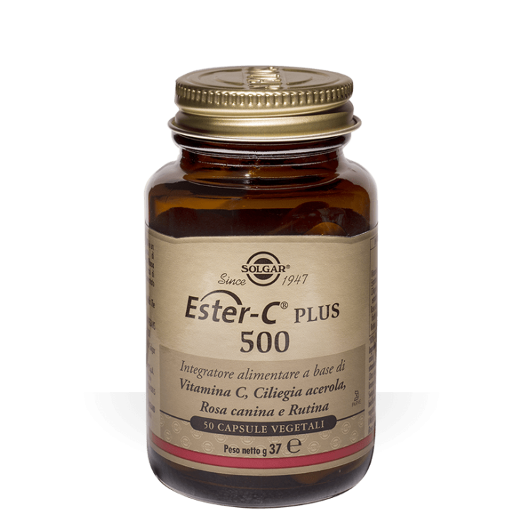 Ester C Plus 500 Solgar 100 Capsules Végétariennes