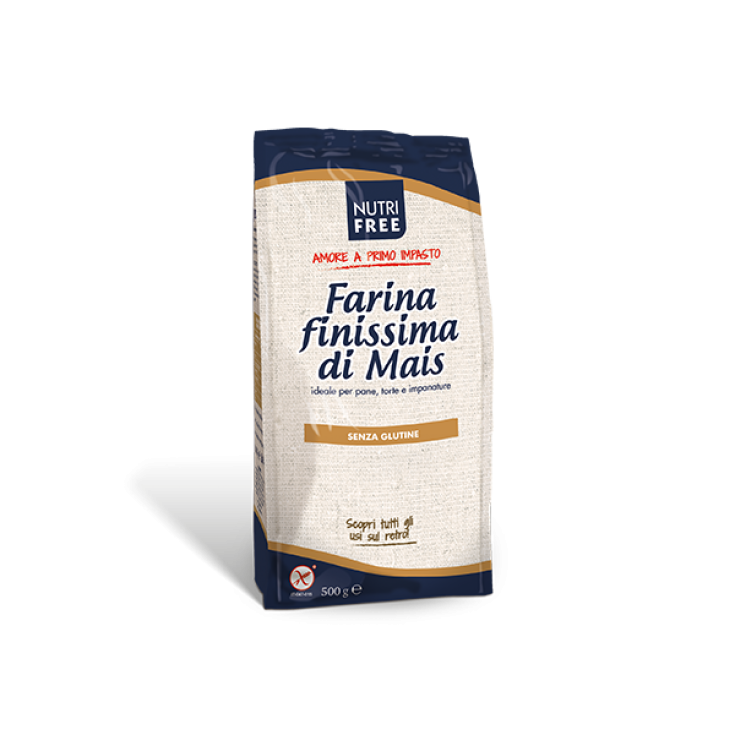 NUTRIFREE Farine de Maïs Extra Fine Sans Gluten 500g