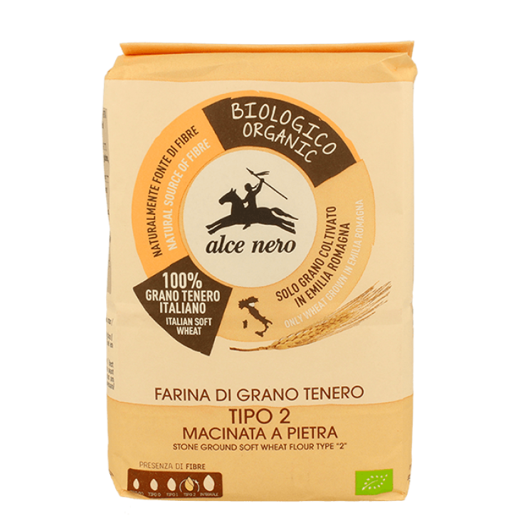 Farine De Blé Tendre Bio Type 2 Alce Nero 1Kg