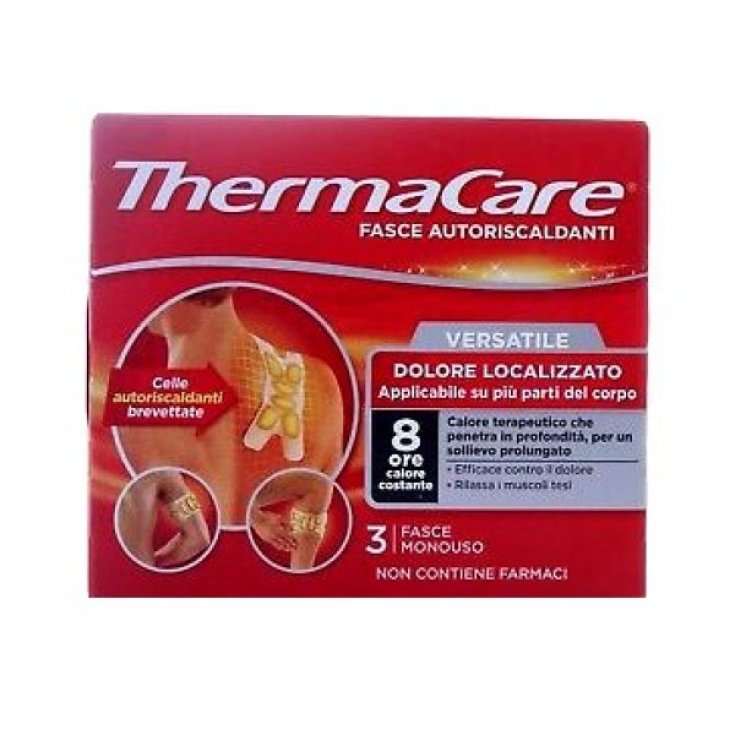 Bandes auto-chauffantes Thermacare® 3 bandes polyvalentes