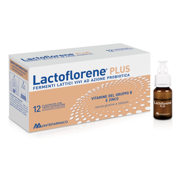Lactoflorène® PLUS MONTEFARMACO 12 Flacons
