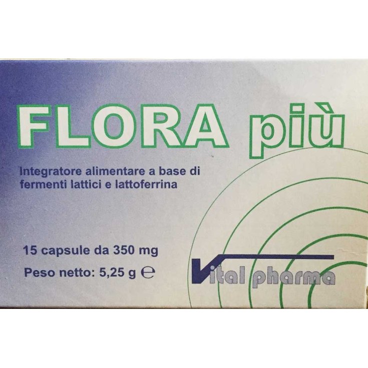 Flora Piu' Vital Pharma 15 Gélules