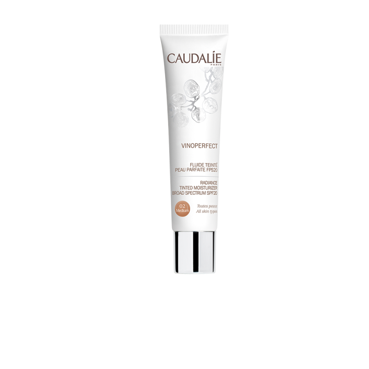 Caudalie Vinoperfect Fluide Coloré Spf20 Médium 40 ml