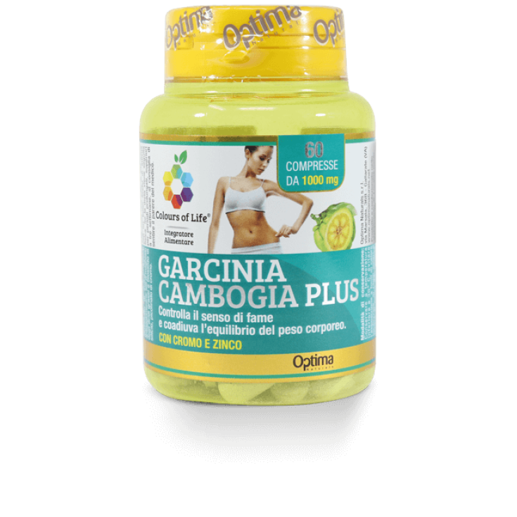Garcinia Cambogia Plus Couleurs De La Vie® Optima Naturals 60 Comprimés