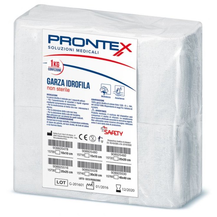 Protex Safety Gaze Hydrophile 30x30 1kg