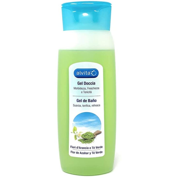 Alvita Gel Douche Fleur D'Oranger Et Thé Vert 300 ml