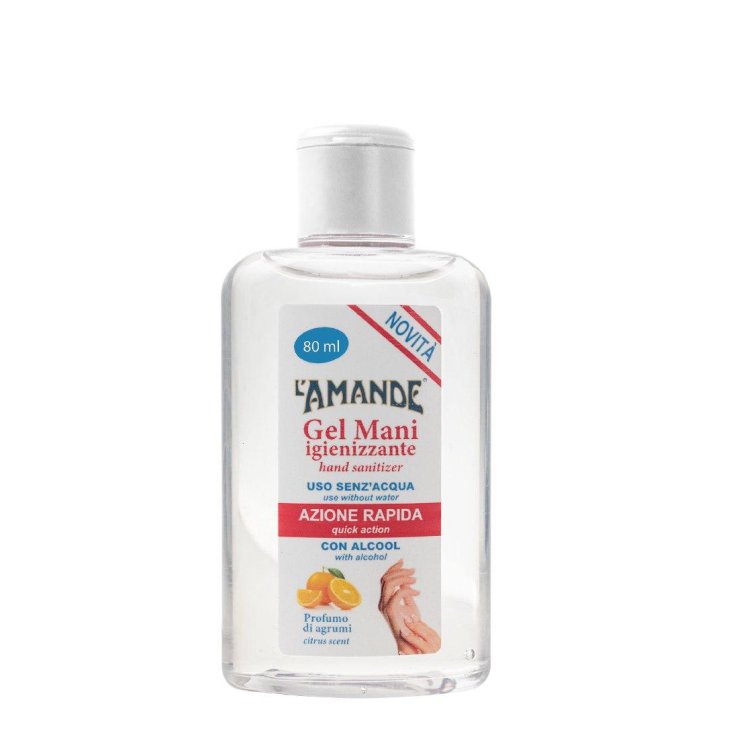 L'Amande® Gel Mains Assainissant 80ml