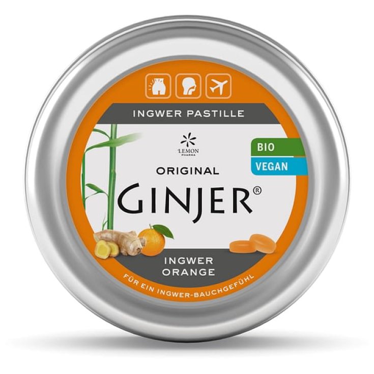 Ginjer® Orange Citron Pharma 34 Comprimés 40g