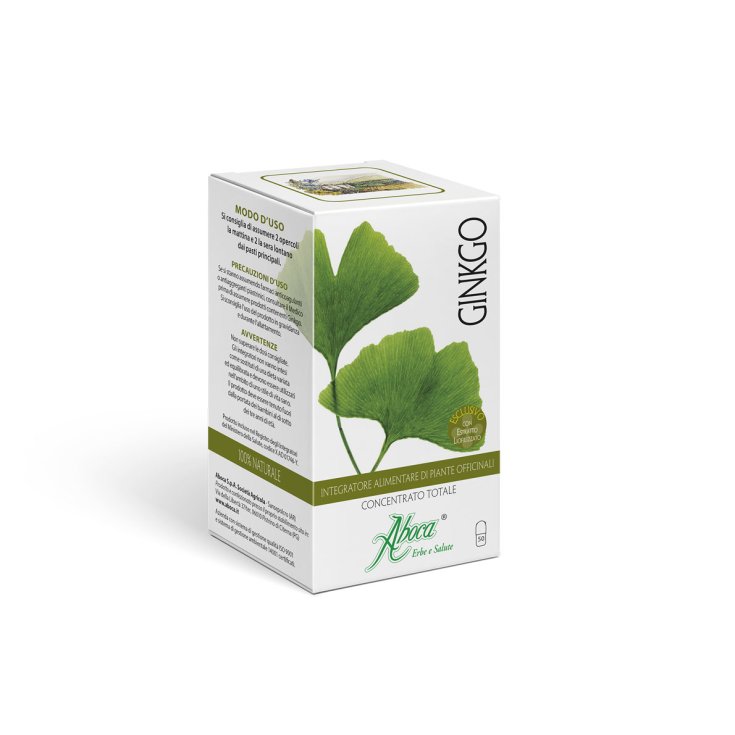 Aboca Total Concentré Ginkgo 50 Gélules de 500mg