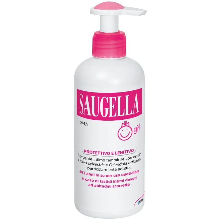 Girl pH4,5 Nettoyant Intime Saugella 200ml