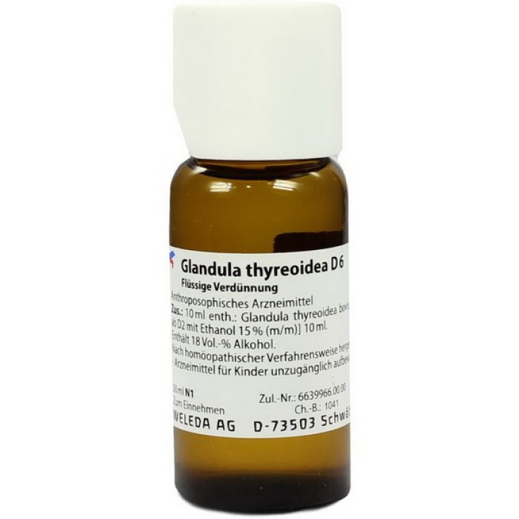 Glandule Thyréoïde D6 Weleda 50ml