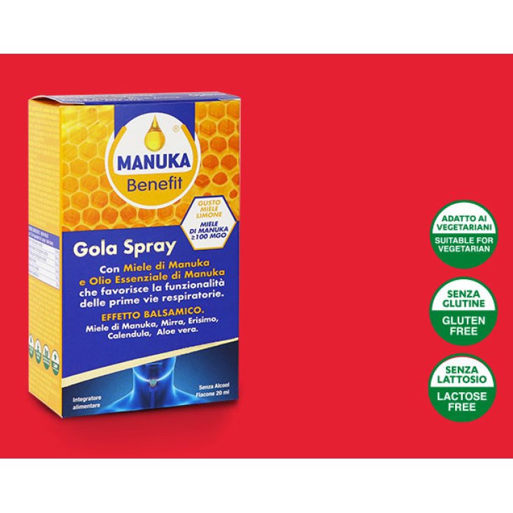 Spray Gorge Manuka Benefit® Optima Naturals 20ml