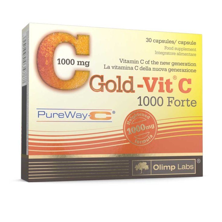 Gold-Vit® C 1000 Forte Olimp Labs® 30 Gélules