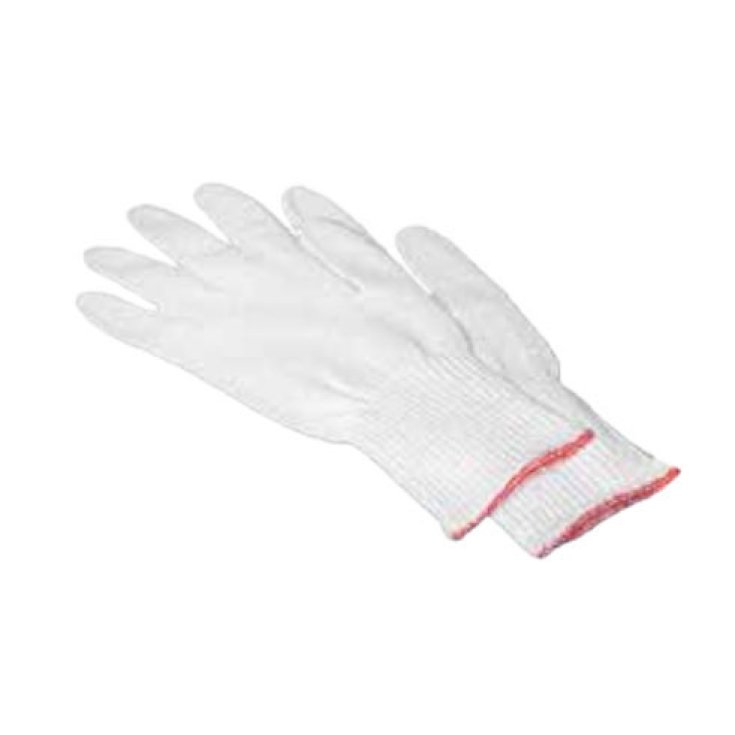 Gants Farmac-Zabban Blanc Pur Coton Taille 6.5