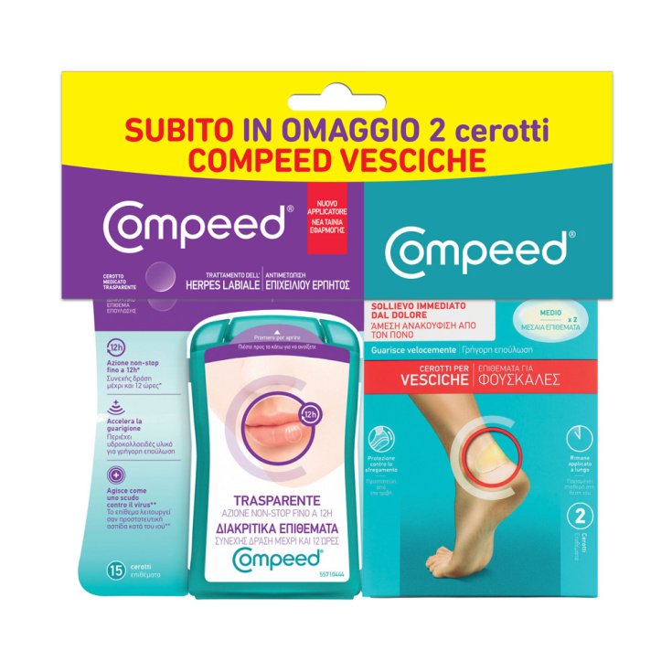 Herpès + Ampoules Compeed®