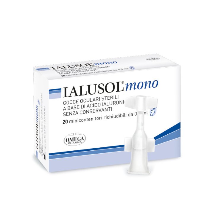 Ialusol® Mono Omega Pharma Collyre 20 Microcontenants