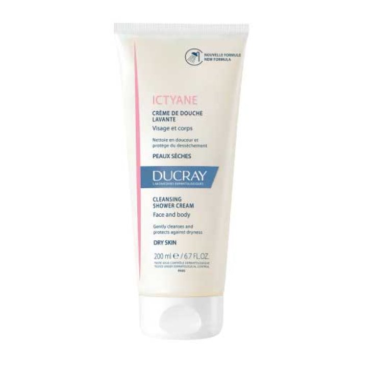 Ictyane Ducray Crème de Douche Nettoyante 200 ml