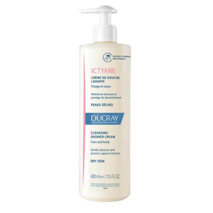 Ictyane Ducray Crème de Douche Nettoyante 400 ml