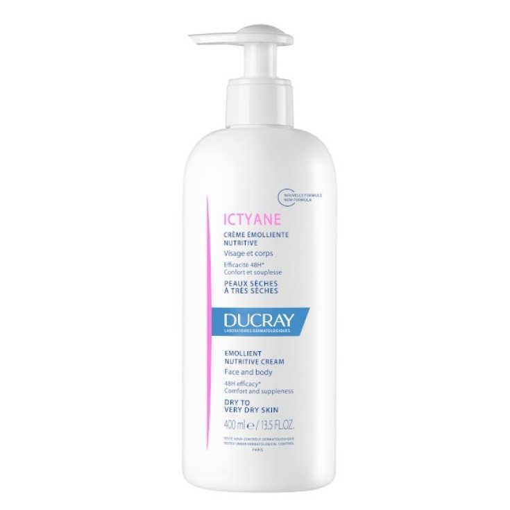 Ictyane Ducray Crème Émolliente Nourrissante 400 ml