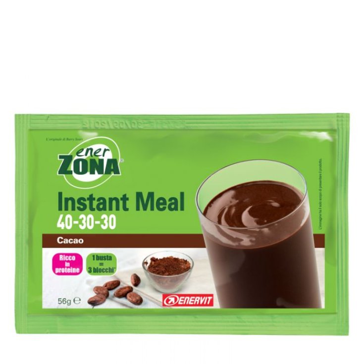 Repas Instantané 40-30-30 Saveur Chocolat EnerZona® Enervit 53g