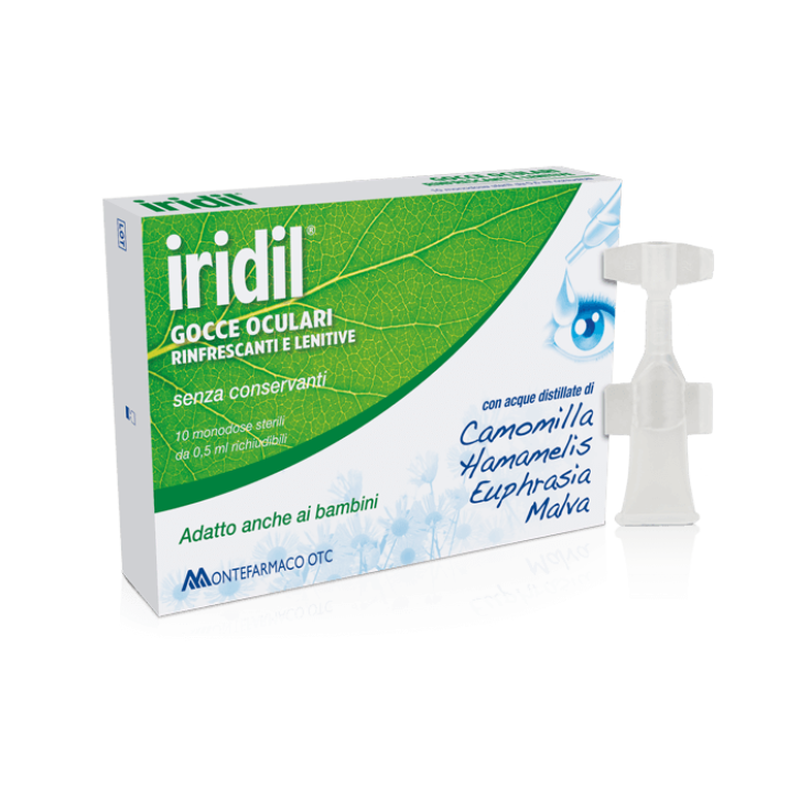 Iridil® Collyre MONTEFARMACO 10 Ampoules