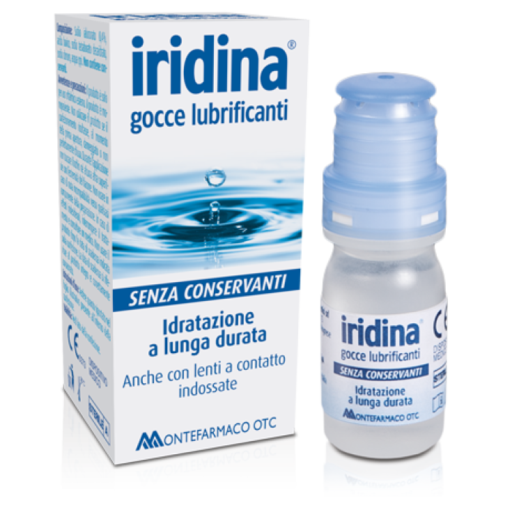 Iridina® Gouttes Lubrifiants MONTEFARMACO 10ml