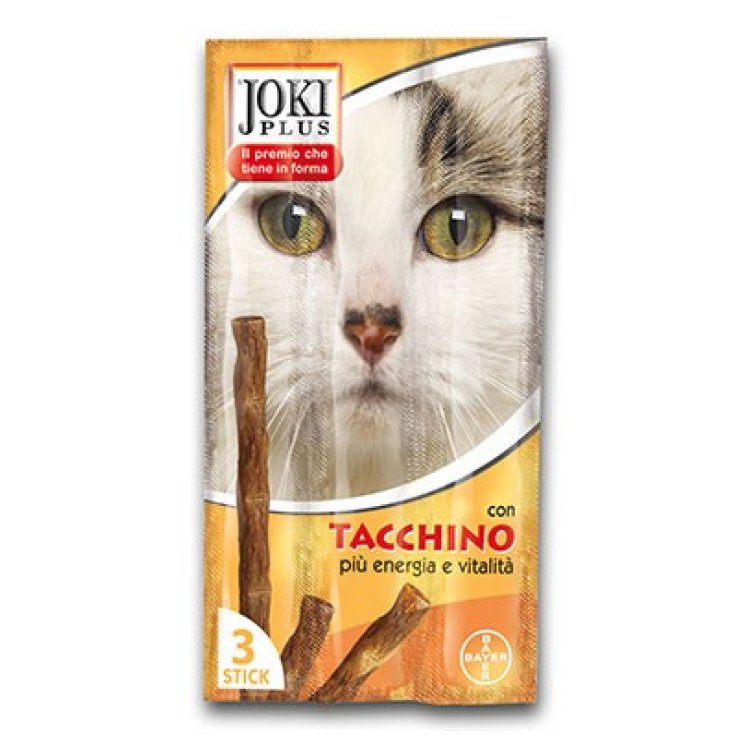 Joki Plus Nourriture pour chat à la dinde BAYER 3x5g