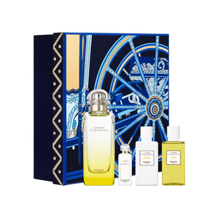 Kit Le Jardin De Monsieur Li Eau De Toilette 100ml + Miniature + Lotion + Gel Douche Hermes XMAS '15
