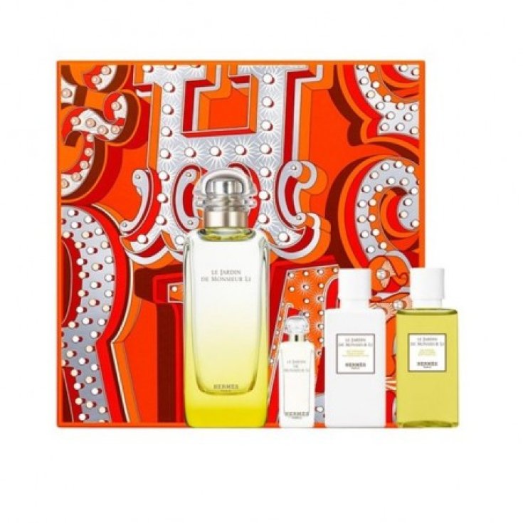 Kit Le Jardin De Monsieur Li Eau De Toilette 100ml + Miniature + Lotion + Gel Douche Hermes XMAS '16
