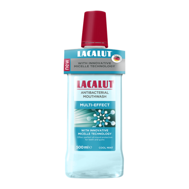 LACALUT Bain de Bouche Micellaire Antibactérien Multi-Effet 500 ml