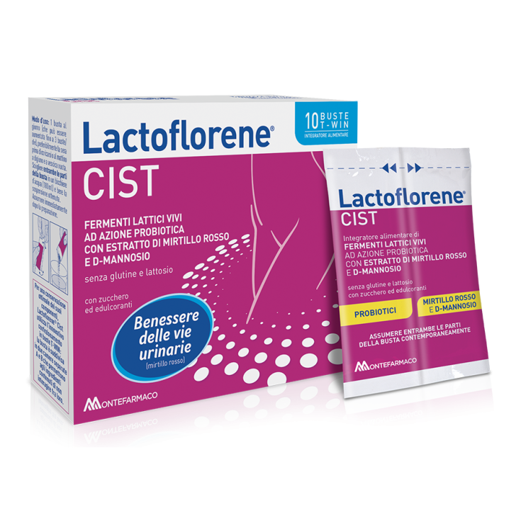 Lactoflorène® CIST MONTEFARMACO 10 sachets Duocam