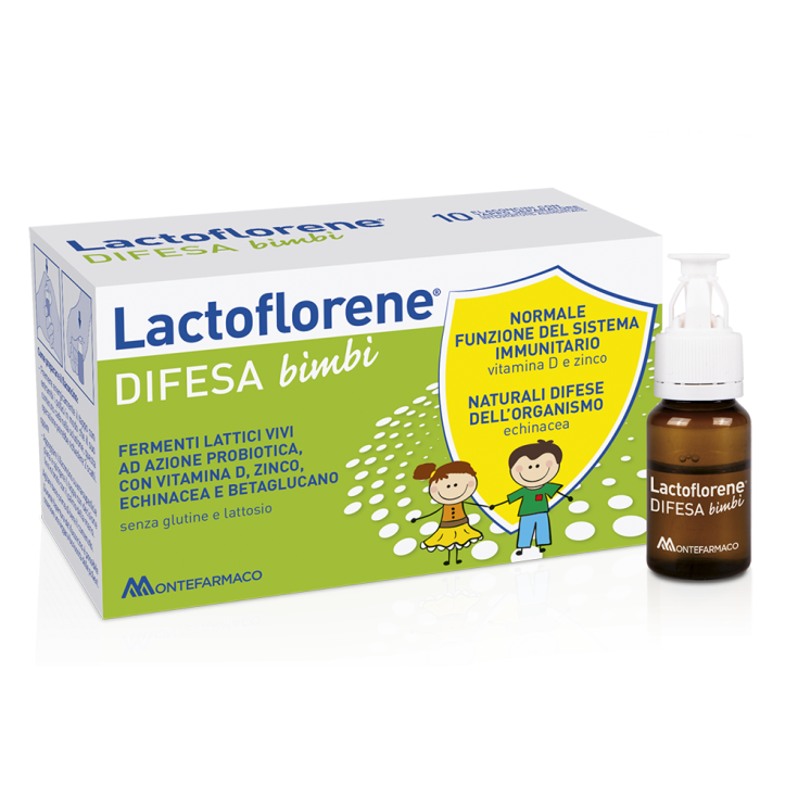 Lactoflorene® Defense pour les enfants MONTEFARMACO 10 Ampoules