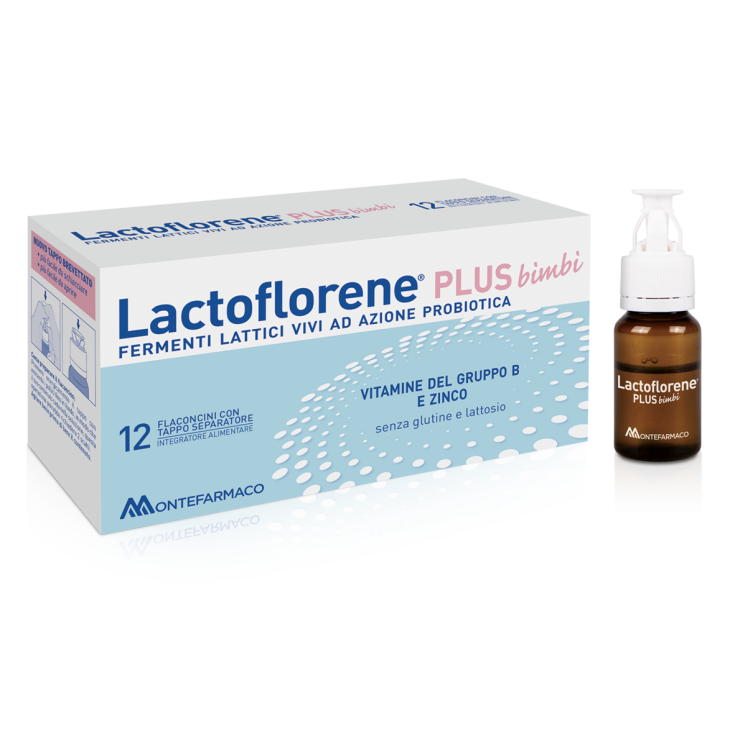 Lactoflorene® Plus pour enfants MONTEFARMACO 12 Flacons