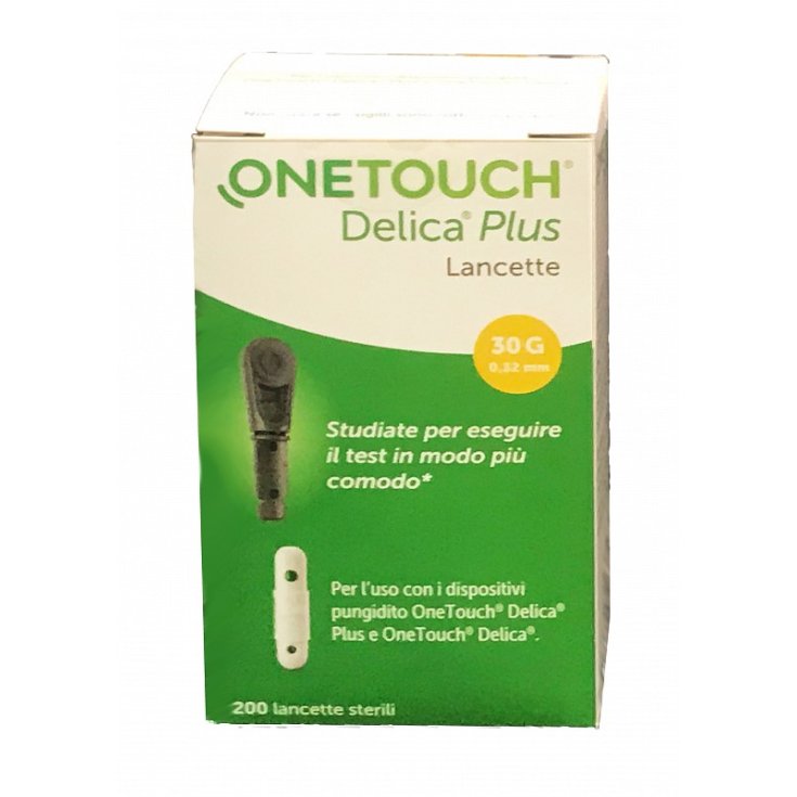 Lancettes Delica® Plus OneTouch® 200 pièces