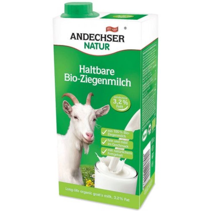 Lait de Chèvre Entier UHT Bio Andechser 1L