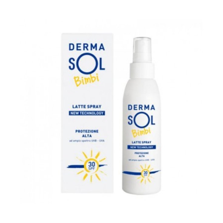 Lait Spray Haute Protection Spf 30 Dermasol Bimbi 125 ml