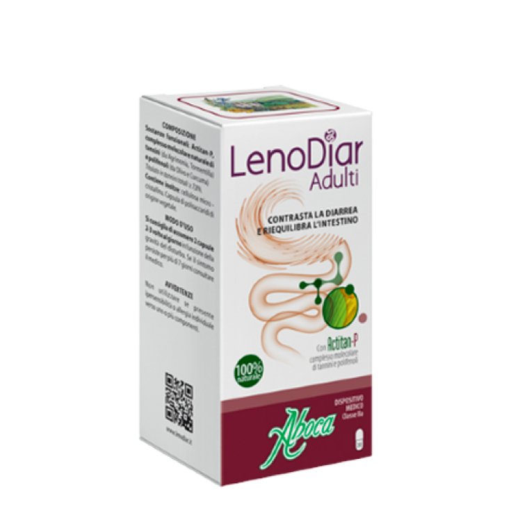 LenoDiar Adultes Aboca 20 Gélules 500mg