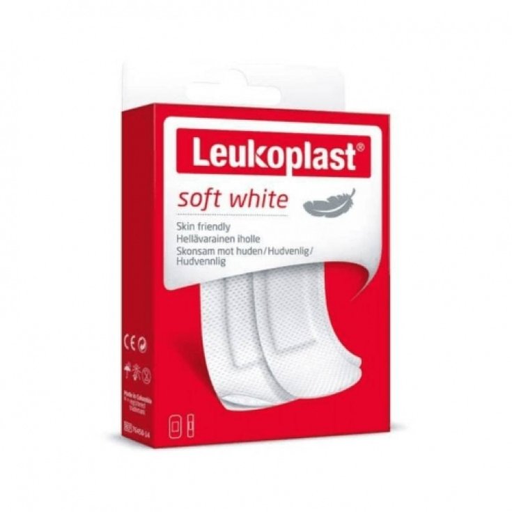 Leukoplast® Soft White 20 pièces assorties