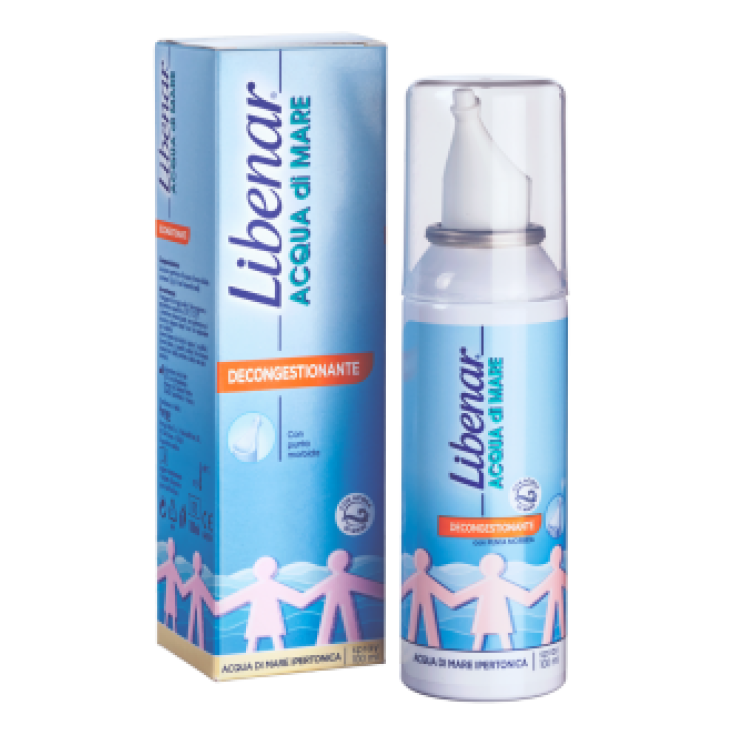 Libenar® Eau de Mer Spray Décongestionnant Hypertonique 100 ml