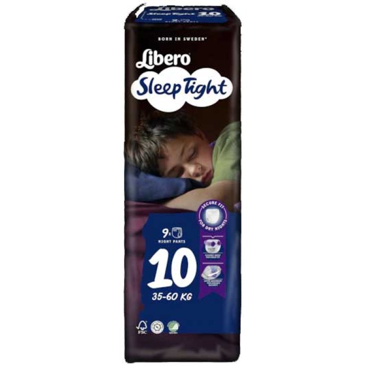 Libero SleepTight 10 Tena® 9 pièces