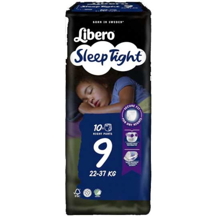 Libero SleepTight 9 Tena® 10 pièces