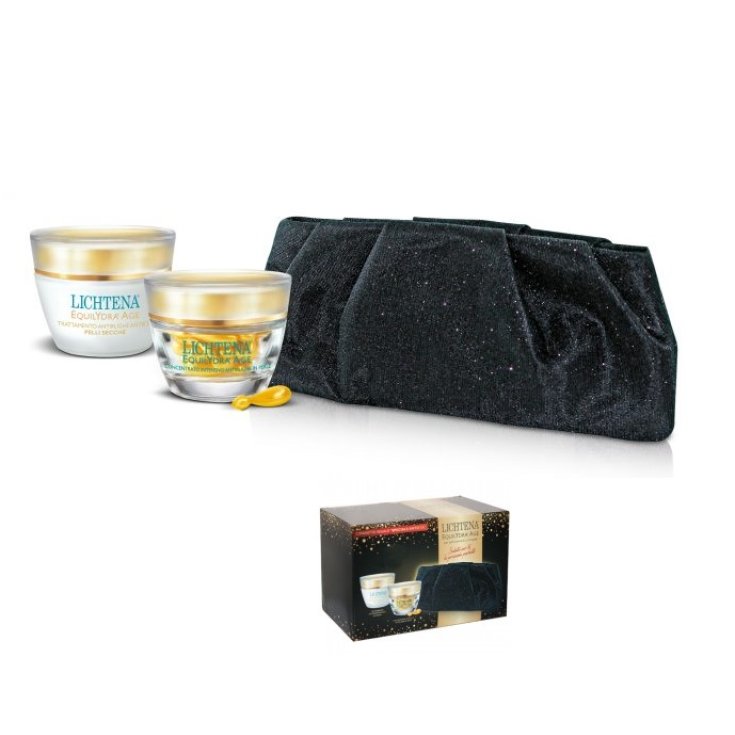 Lichtena Equilidra Age Coffret Anti-âge Crème Anti-Rides et Concentré Intensif en Perles