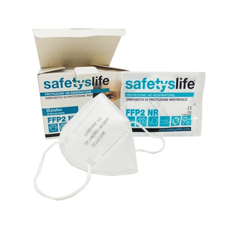 MASQUE FILTRANT FFP2 NR SAFETYSLIFE® 25 Pièces