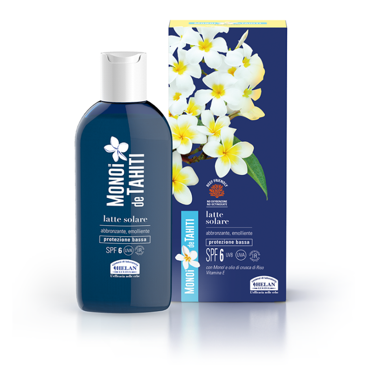 MONOÏ DE TAHITI Lait Solaire SPF6 HELAN® 200ml