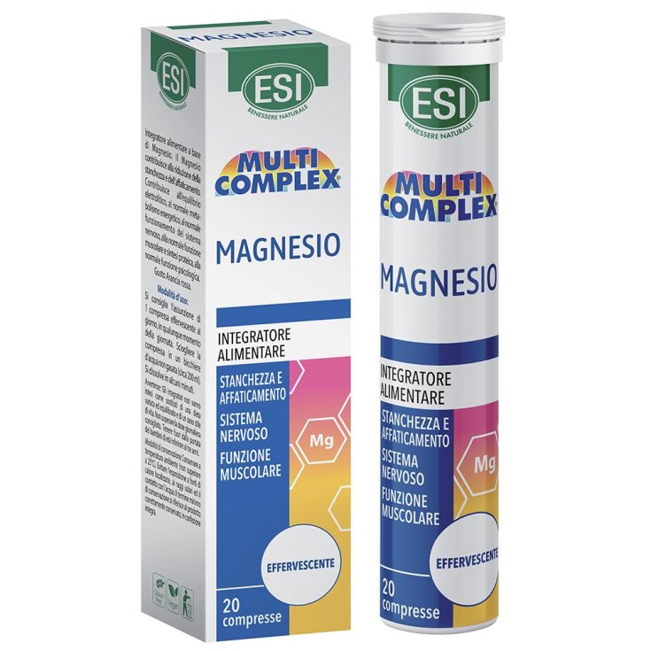 MULTICOMPLEX MAGNESIUM ESI 20 Comprimés Effervescents